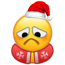 圣诞限定！小黄脸戴圣诞帽穿圣诞衣表情包合集