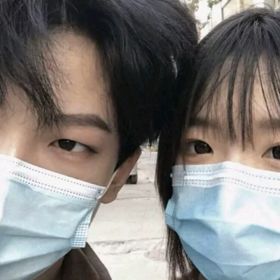 超甜真人双人情侣头像 16张合集