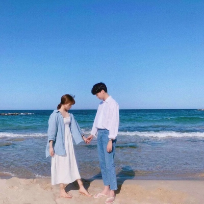 真人小清新情侣头像来啦！20张高清青春感双人头像合集