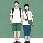 成熟简约款手绘情侣头像 9张高清干净情头合集