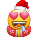 圣诞限定！小黄脸戴圣诞帽穿圣诞衣表情包合集