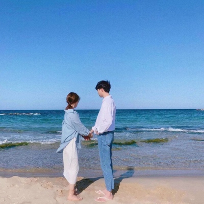 真人小清新情侣头像来啦！20张高清青春感双人头像合集