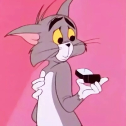 谁懂啊！14张超萌汤姆猫杰瑞鼠情侣头像，高清无水印直接存