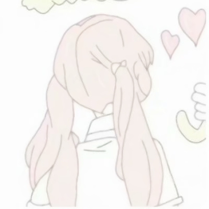 36张软萌浅粉卡通情侣头像 高清好看又可爱