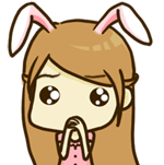 兔子头萌妹表情包合集来啦