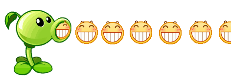 豌豆射手联名小黄脸！这套跨次元GIF表情包太会整活了