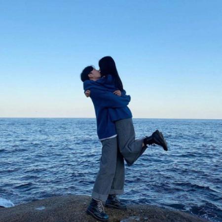 情侣空间真人露脸超甜头像合集 共14张高清图