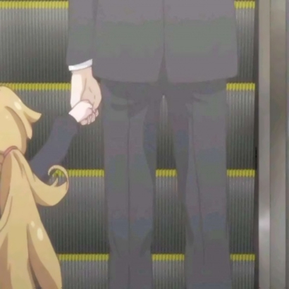 16组超好看的动漫情侣头像 一人一张分开款