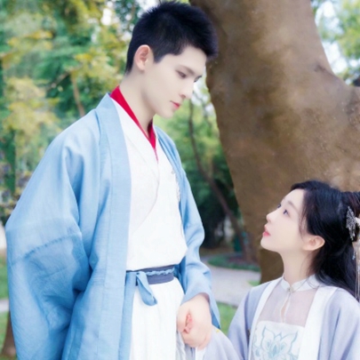 抖音上超火的古风情侣头像！12张高清真人古风情头合集