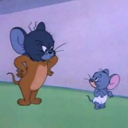 搞怪又可爱！22张汤姆杰瑞情侣头像高清图来啦