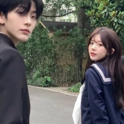 ins风真人情侣头像一左一右 16组合集