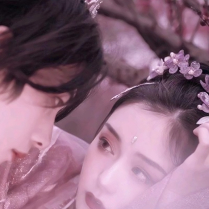 18张高清真人古风情侣头像 氛围感拉满