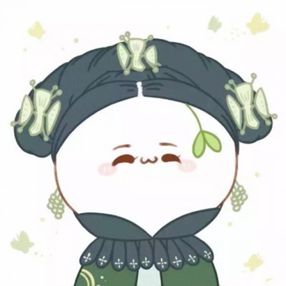 14张可爱宫廷风卡通情侣头像 高清无水印合集