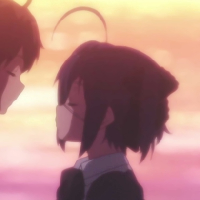 28张高清动漫自截情侣头像 从动画里抠出来的好看情头