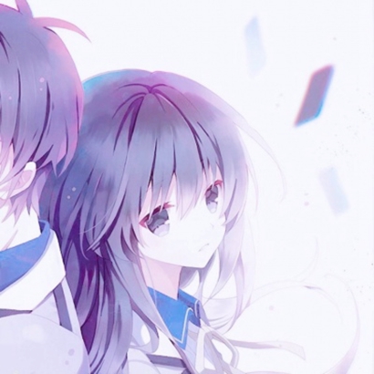 动漫情侣头像一对两张 高清甜蜜款共32张