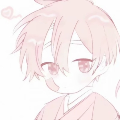 36张软萌浅粉卡通情侣头像 高清好看又可爱