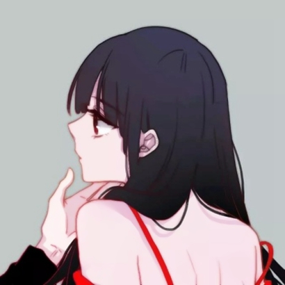 36张高清暖心动漫情侣头像 一男一女分开款QQ情头