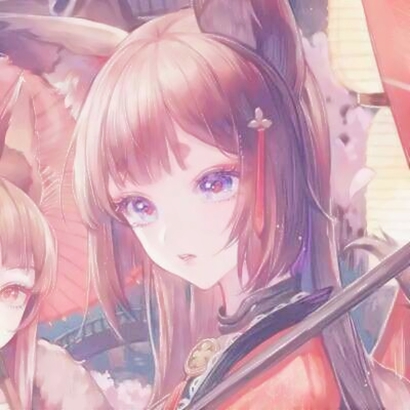 16张双女生动漫情侣QQ头像 适配女生配对使用