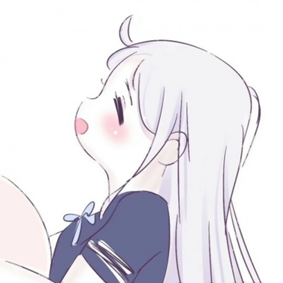 34组超萌动漫情侣头像 可爱卡通一对两张高清图