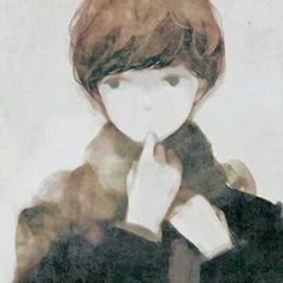 24张怀旧漫画风QQ情侣头像 干净又好看