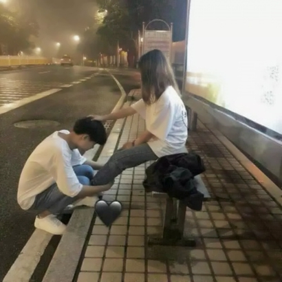 18组高清潮流情侣头像 一对两张个性氛围感拉满