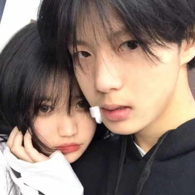 超甜真人双人情侣头像 16张合集