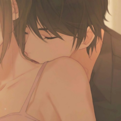 26组高清漫画情侣头像 男女各一张一人一半