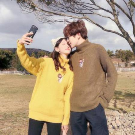 抖音热门真人情侣头像合集 共12张