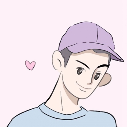 8组清新简约卡通情侣头像 高清一对两张直接用