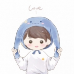 15组超萌卡通情侣头像！男生女生分开一对两张超可爱