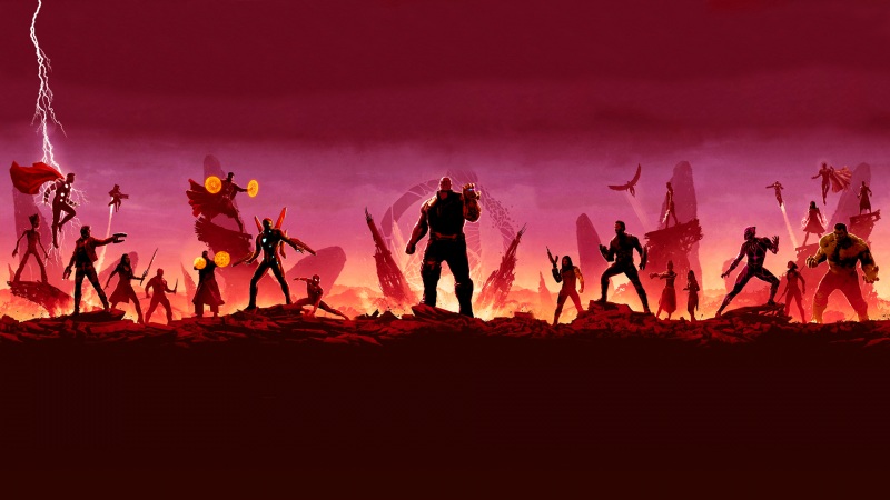 《复联4》高清唯美艺术剧照壁纸合集