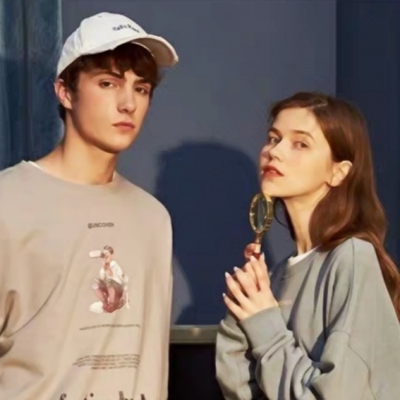 16张无水印欧美情侣头像！一左一右高清外国情头合集