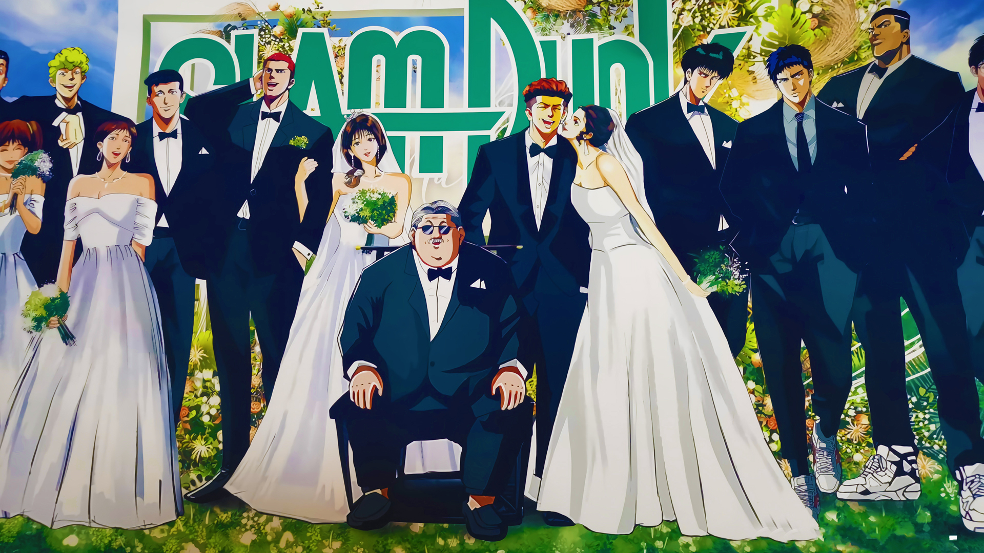 灌篮高手主题婚礼海报壁纸 高清动漫素材分享