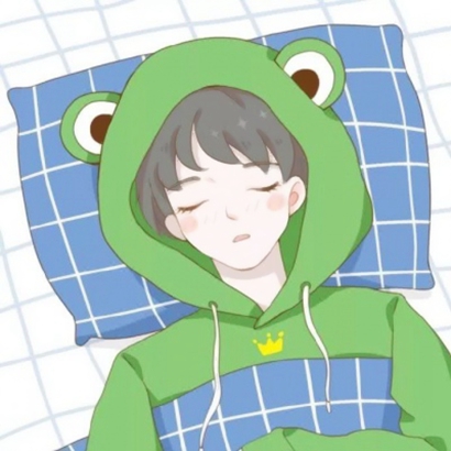 二次元动漫情侣头像一对两张 想用一辈子去爱你