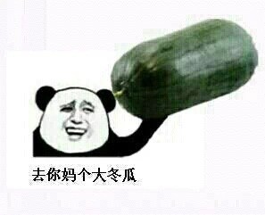 “去你妈个大冬瓜”梗表情包合集