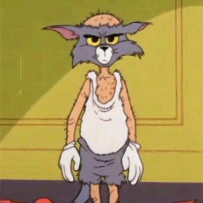 谁懂啊！14张超萌汤姆猫杰瑞鼠情侣头像，高清无水印直接存