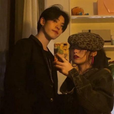 情侣空间真人露脸超甜头像合集 共14张高清图