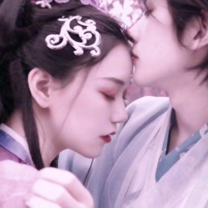 18张高清真人古风情侣头像 氛围感拉满