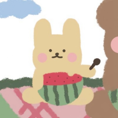 14张超萌卡通情侣头像 高清大图直接存