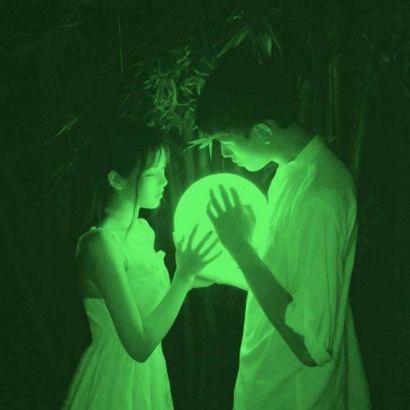 绿色系情侣QQ头像来啦！14张高清个性款直接存