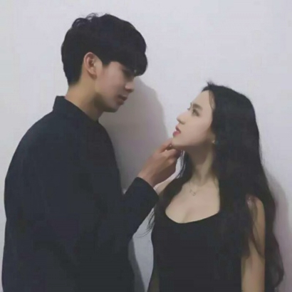33组高清唯美真人情侣头像 一男一女两张一对
