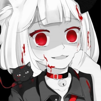 18张超拽黑暗系动漫情侣头像 高清无水印