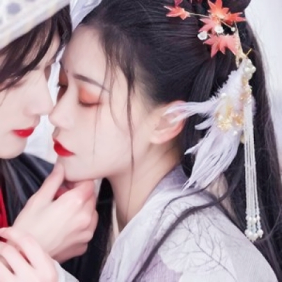 仙气飘飘的真人古风情侣头像！18张高清氛围感图来了