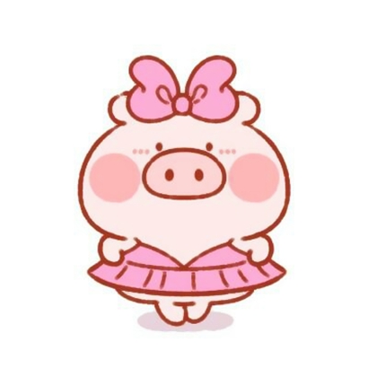 猪猪情侣头像一左一右！10张高清呆萌卡通款来啦
