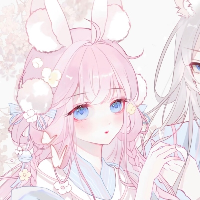 20组成对的二次元卡通情侣头像，左右分镜超适配！