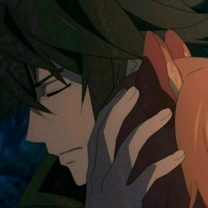 24张高清超丧动漫情侣头像，氛围感拉满