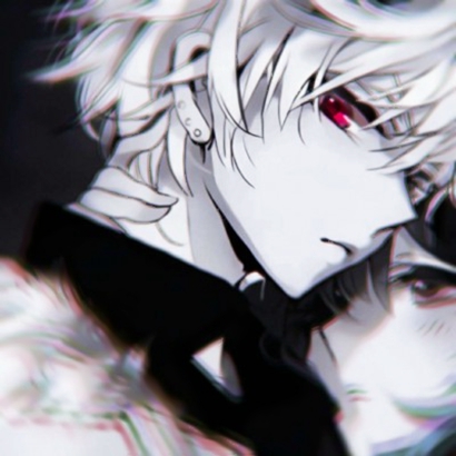 18张超拽黑暗系动漫情侣头像 高清无水印