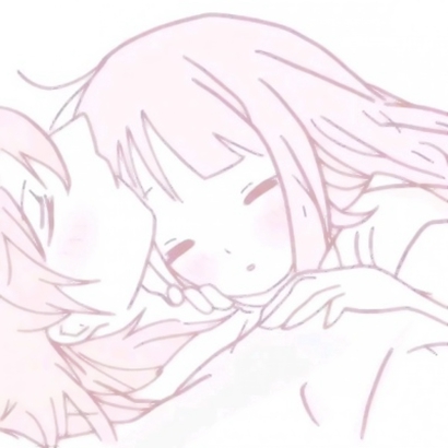 16张超甜粉色系双人情侣头像 高清可爱款直接抱走