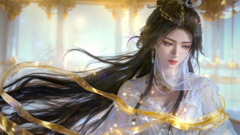 《凡人修仙传》紫灵冰清玉洁高清壁纸来了