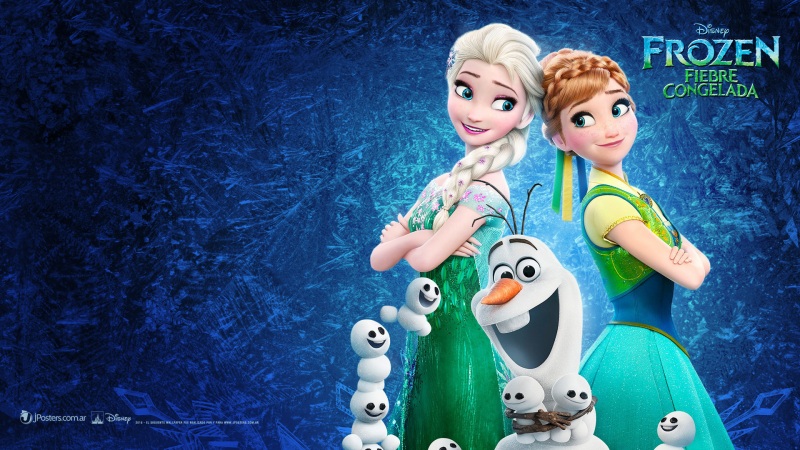 《冰雪奇缘生日惊喜》高清剧照壁纸合集